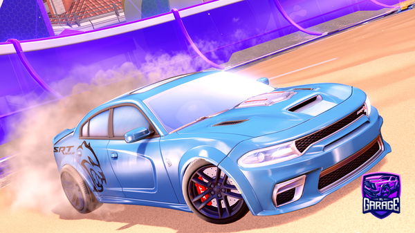 A Rocket League car design from boosted497