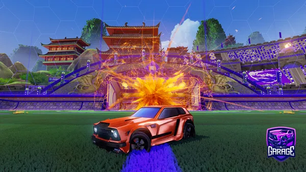 A Rocket League car design from Joshy69