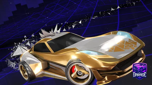 A Rocket League car design from MrRogers143