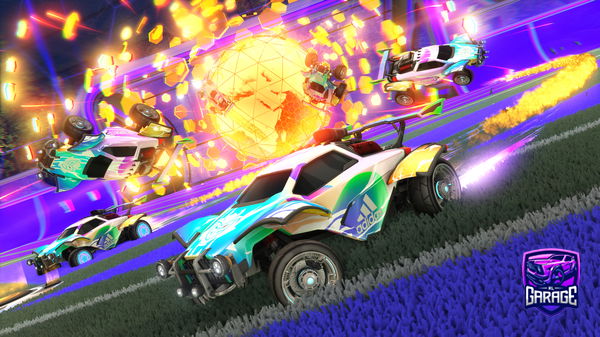 A Rocket League car design from imouto-san