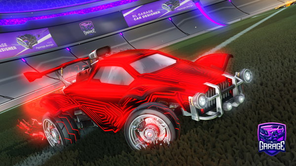 A Rocket League car design from R3d_sh4d0wXL