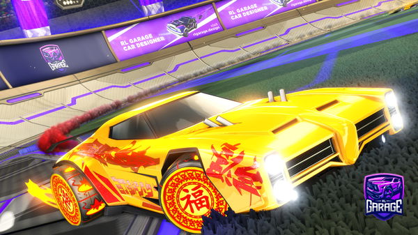 A Rocket League car design from Shemex