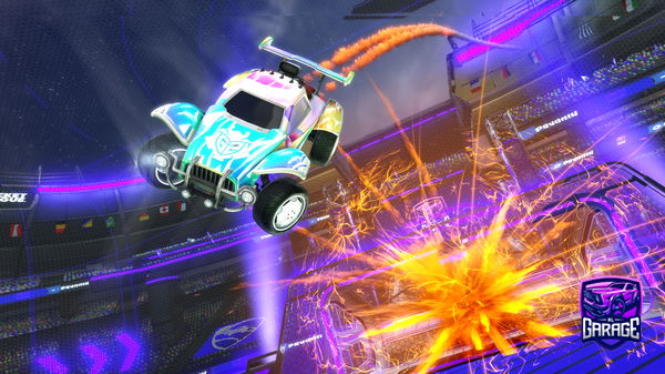 A Rocket League car design from Revvs_On_144hz