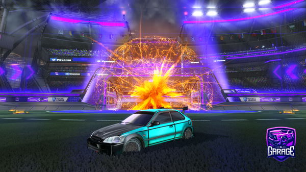 A Rocket League car design from hsjfjsjnsnd