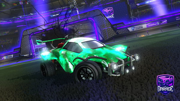 A Rocket League car design from Poulpium
