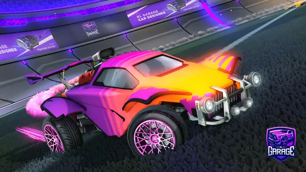 A Rocket League car design from Verrkami