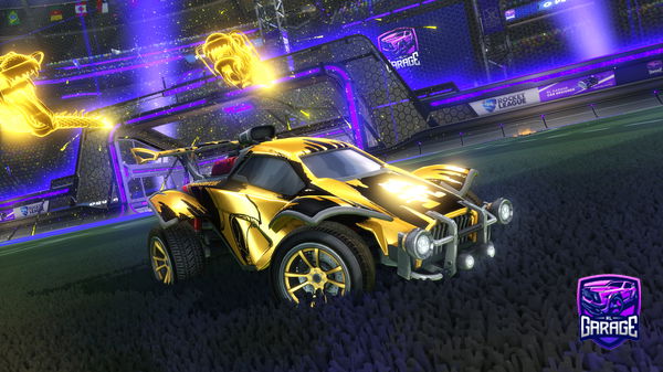 A Rocket League car design from Milesgamerb