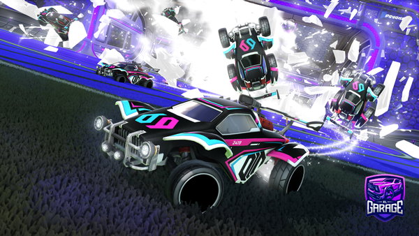 A Rocket League car design from Jemz2