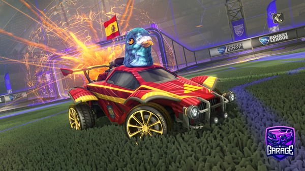 A Rocket League car design from chrisFX01