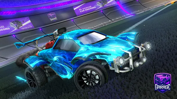 A Rocket League car design from Engin13578