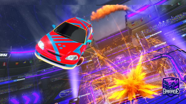 A Rocket League car design from alfiewest91