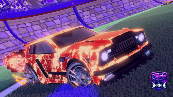 A Rocket League car design from TATOzilla
