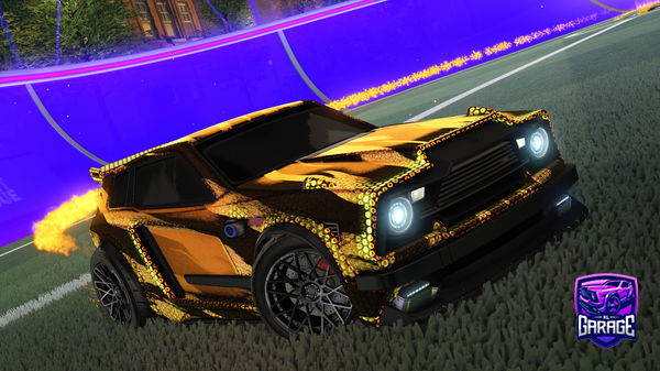 A Rocket League car design from DmEyes