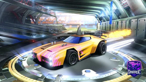 A Rocket League car design from Moonlight_FrFr