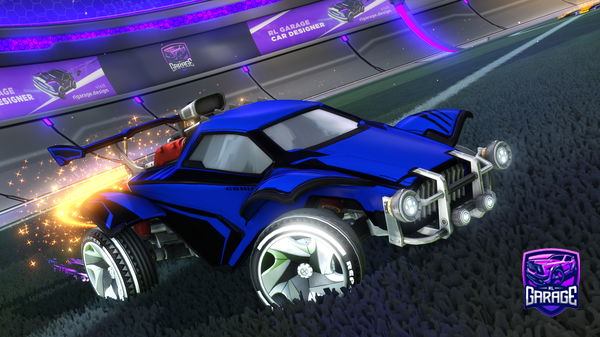 A Rocket League car design from Razviul