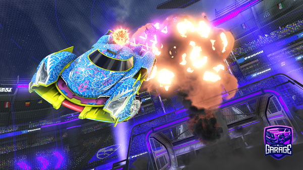 A Rocket League car design from Orgeston