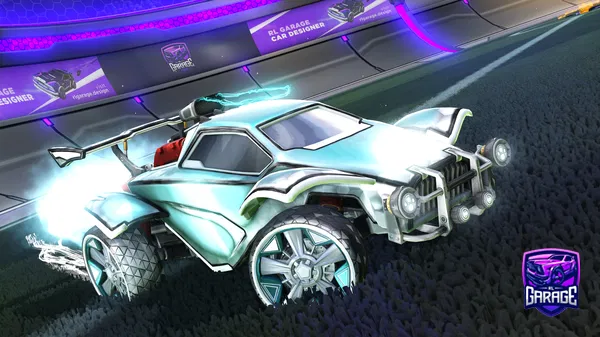 A Rocket League car design from stammer08