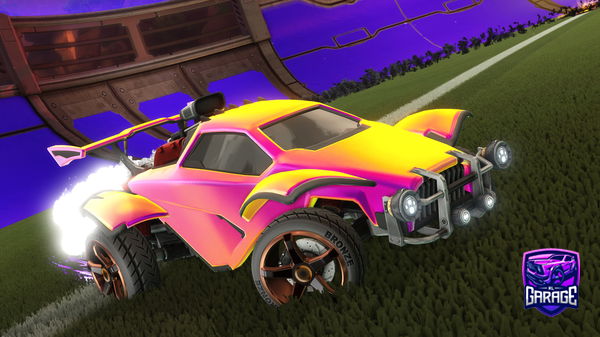 A Rocket League car design from IGqlxy