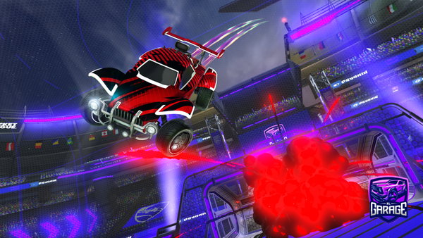 A Rocket League car design from Jackyyy123