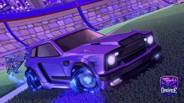 A Rocket League car design from wataya