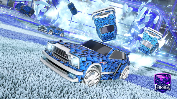 A Rocket League car design from MnSinner