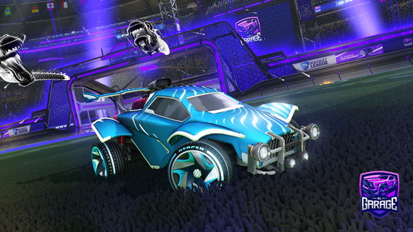 A Rocket League car design from NInja247tg