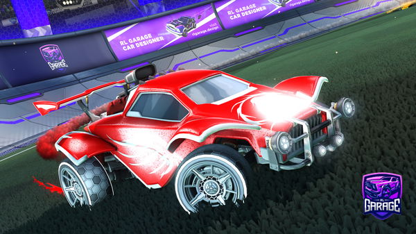 A Rocket League car design from LibraTwentySixRL