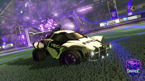 A Rocket League car design from Zurpq