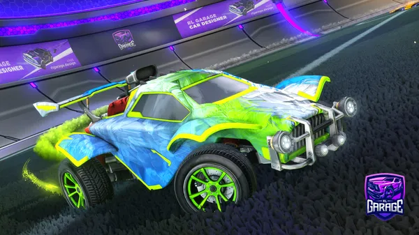 A Rocket League car design from Bailey9099