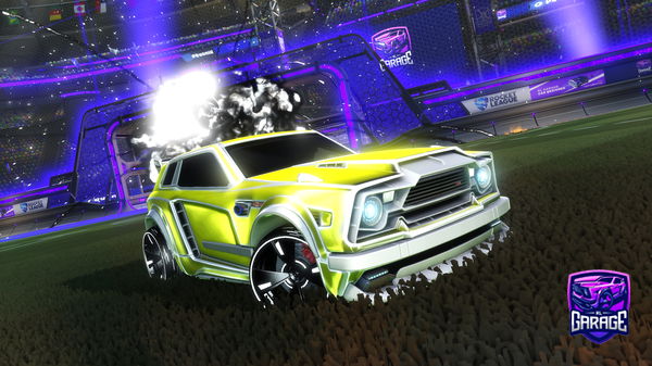 A Rocket League car design from Yuviaaa