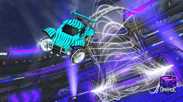 A Rocket League car design from BG4ManUtd