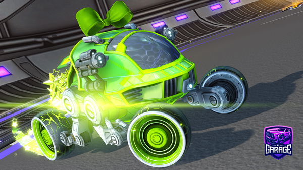 A Rocket League car design from Ayvury