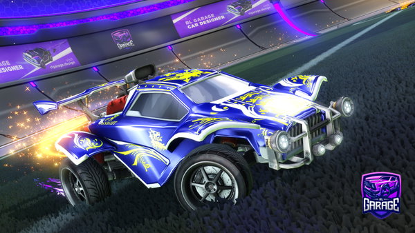 A Rocket League car design from JosipG9021