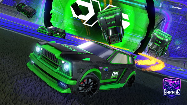 A Rocket League car design from mopsguden