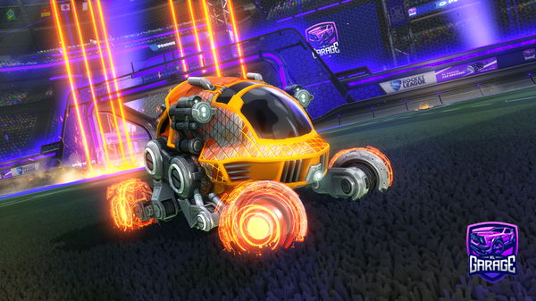 A Rocket League car design from PRPLDUCK