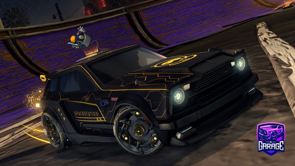 A Rocket League car design from nassrwala