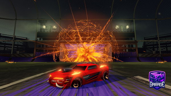 A Rocket League car design from stealthoxide9