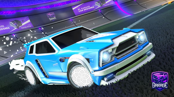 A Rocket League car design from DaltonStephens