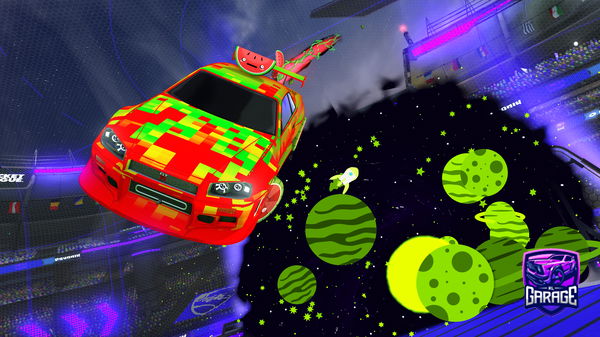 A Rocket League car design from wowMicky