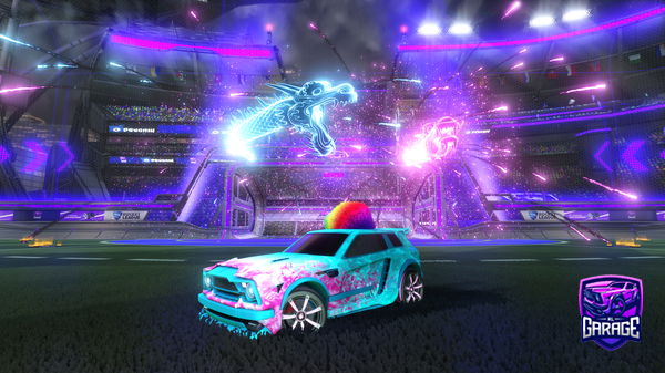 A Rocket League car design from ElectricZity896