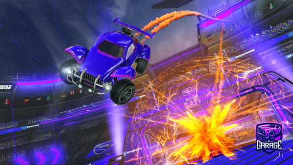 A Rocket League car design from EpicOweo