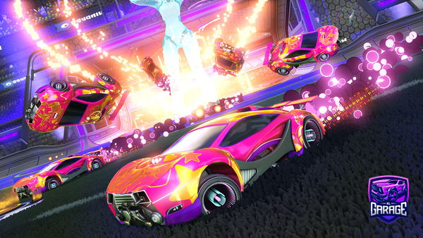 A Rocket League car design from JuniChan