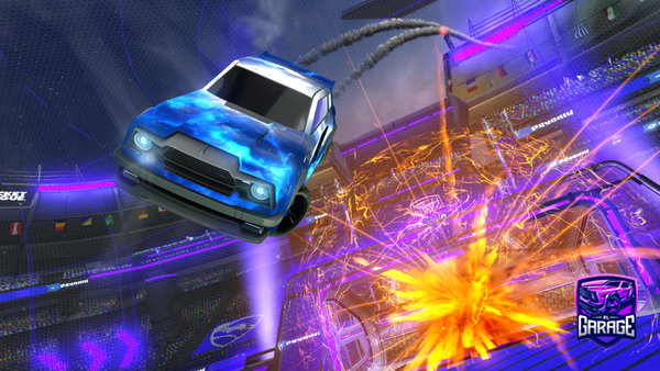 A Rocket League car design from Mb_TheKing