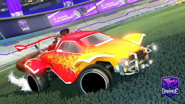 A Rocket League car design from Splaashi