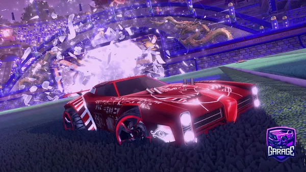 A Rocket League car design from Kronix04