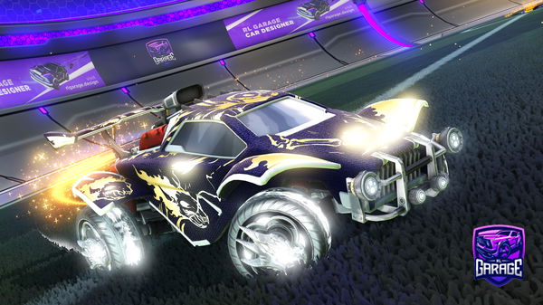 A Rocket League car design from Darwa
