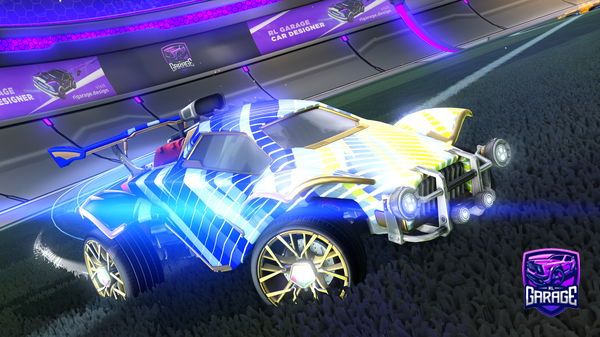 A Rocket League car design from Da_eevee