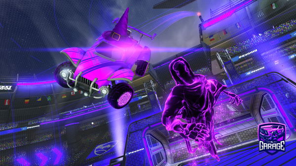 A Rocket League car design from vxtrzx