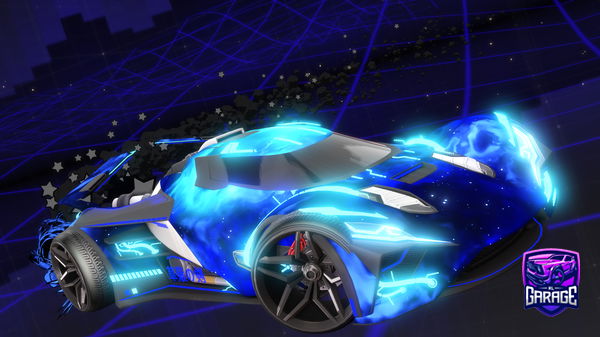A Rocket League car design from Zar_unleashed