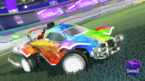 A Rocket League car design from MopZzzy